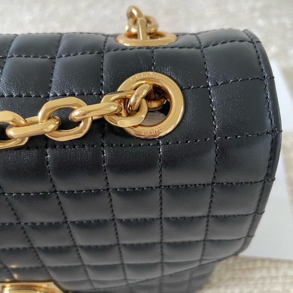 Celine small quilted C bag - Picture 4 of 12